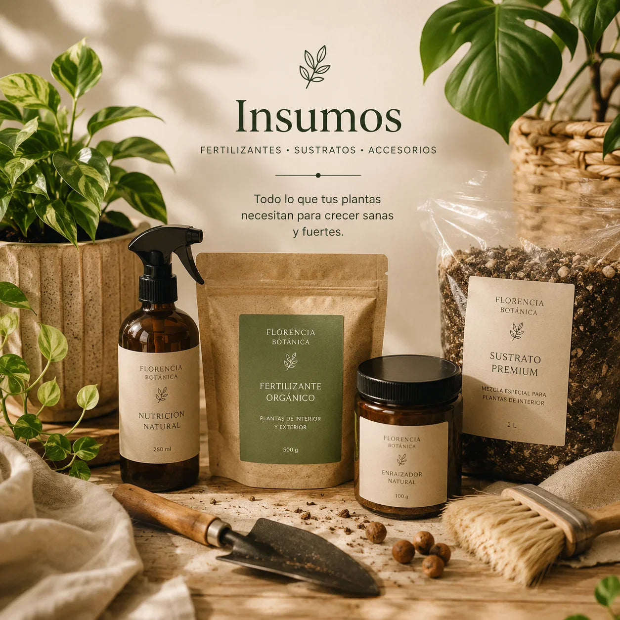 Insumos, sustratos y más