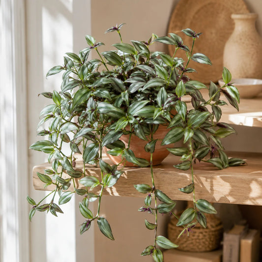 Tradescantia zebrina silver
