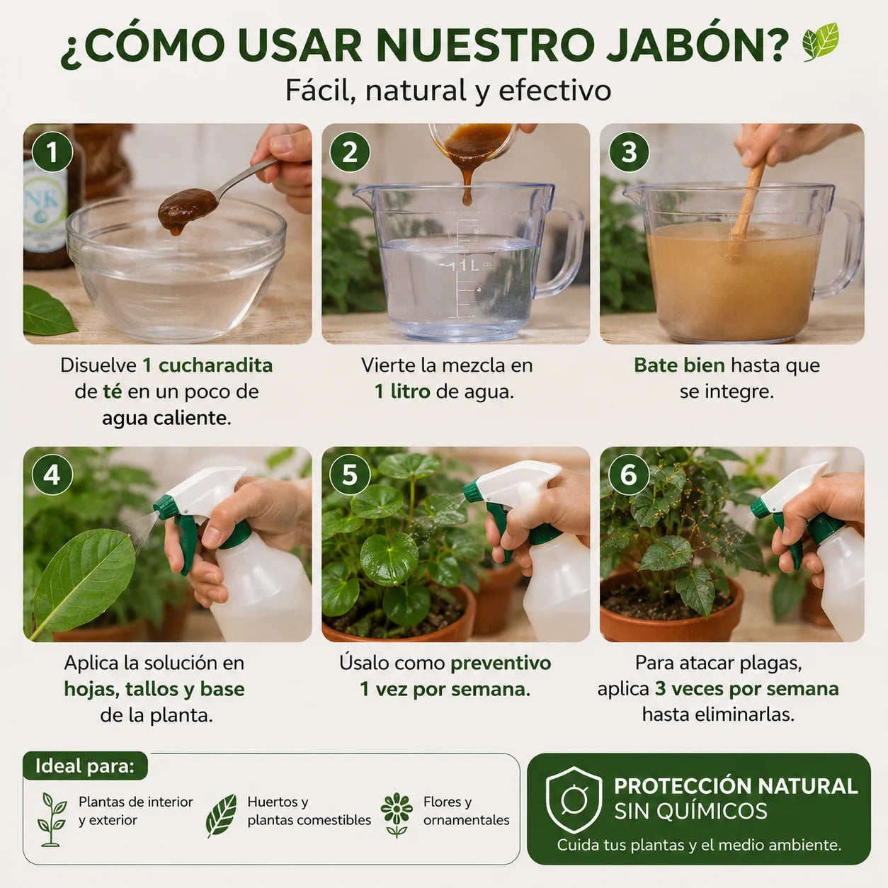 Insecticida natural + preventivo + fortalecedor